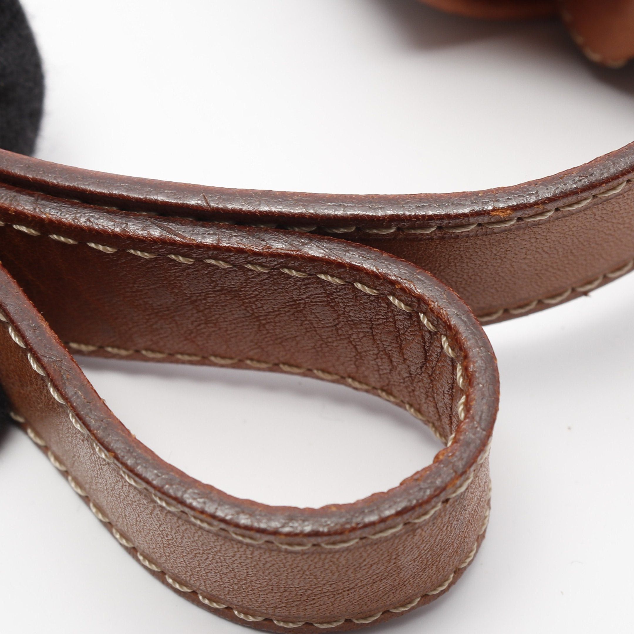 Celine Celine Macadam Shoulder Bag Leather Brown Dark Size ONE SIZE - 12 Thumbnail