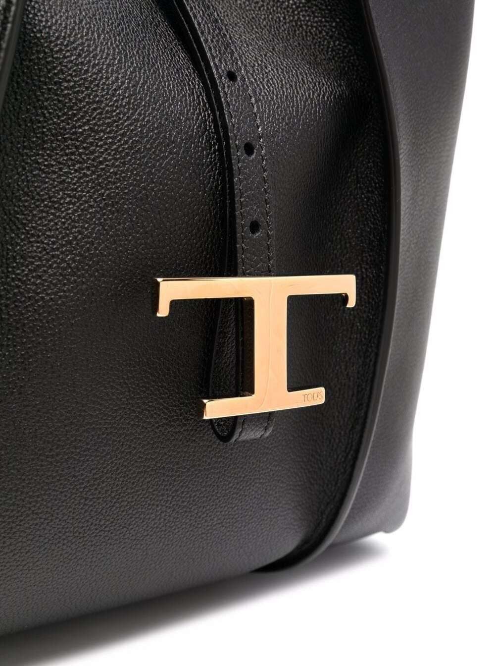Tod's Tote bag with T Timeless Pendant in Black Leather for Women Size ONE SIZE - 4 Thumbnail