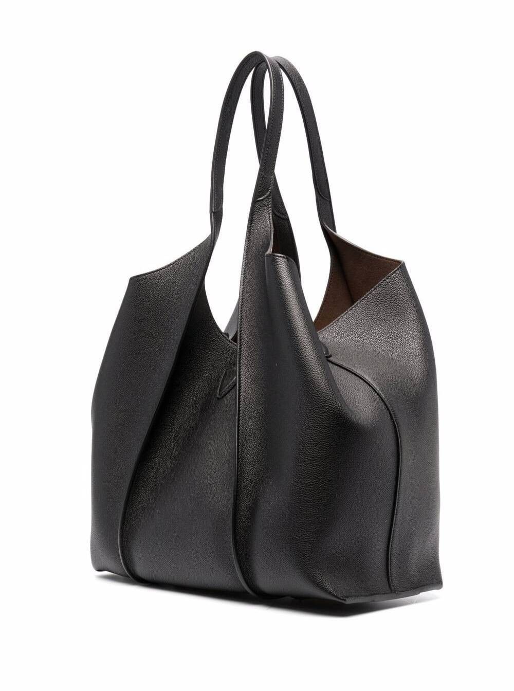 Tod's Tote bag with T Timeless Pendant in Black Leather for Women Size ONE SIZE - 2 Thumbnail