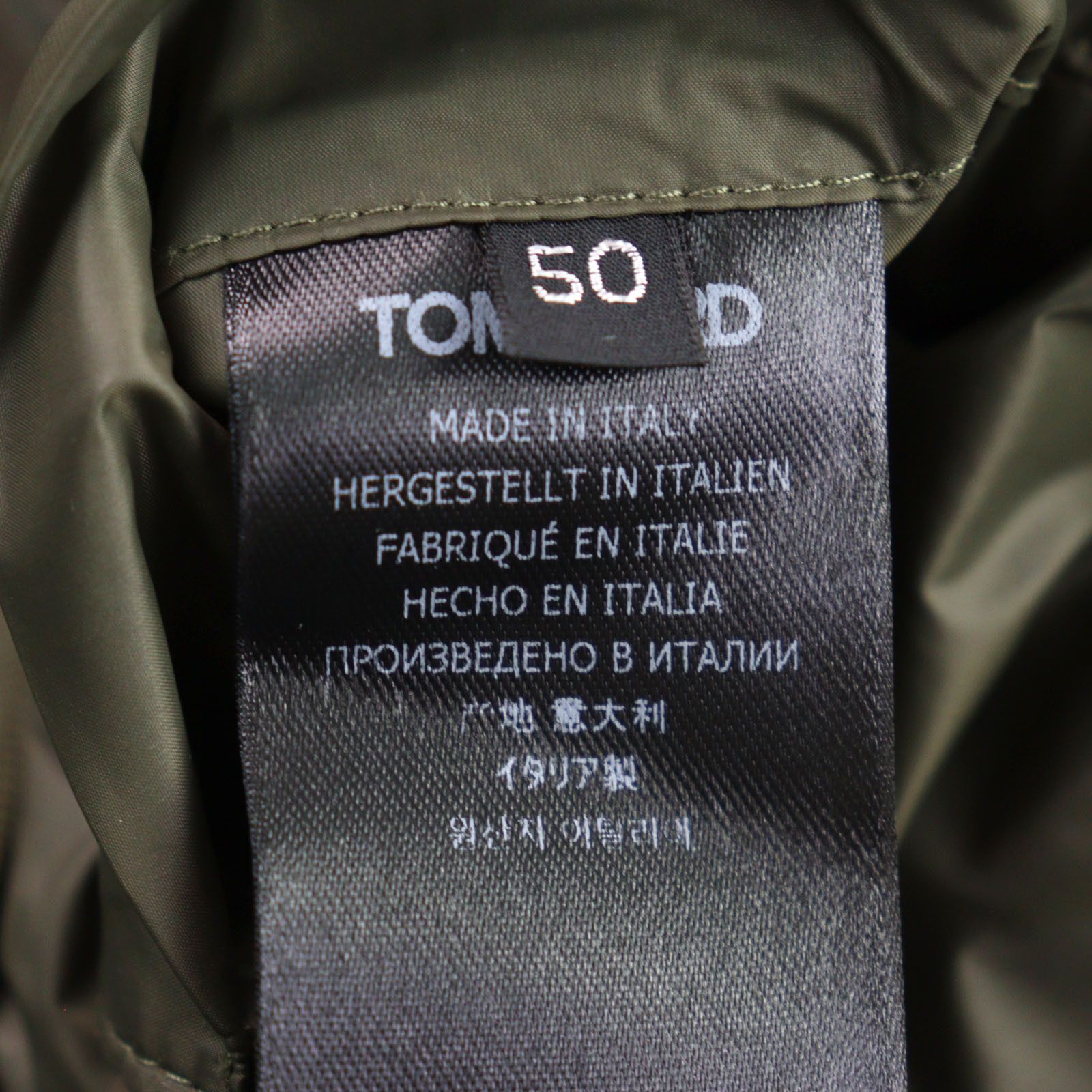 Tom Ford Tom Ford Tom Ford Techno Ottoman Down Jacket Others Outerwear OBD002 Size ONE SIZE - 11 Thumbnail