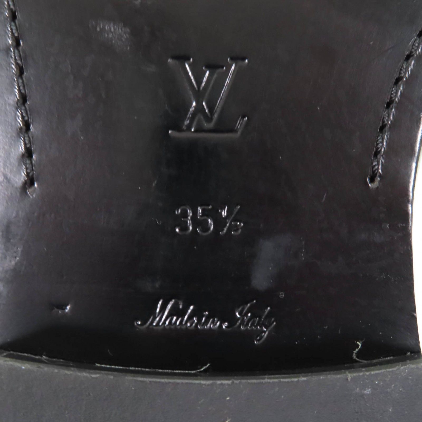 Louis Vuitton Louis Vuitton Louis Vuitton Square toe leather loafers Leather Shoes DUTY FREE for USA Size ONE SIZE - 12 Thumbnail