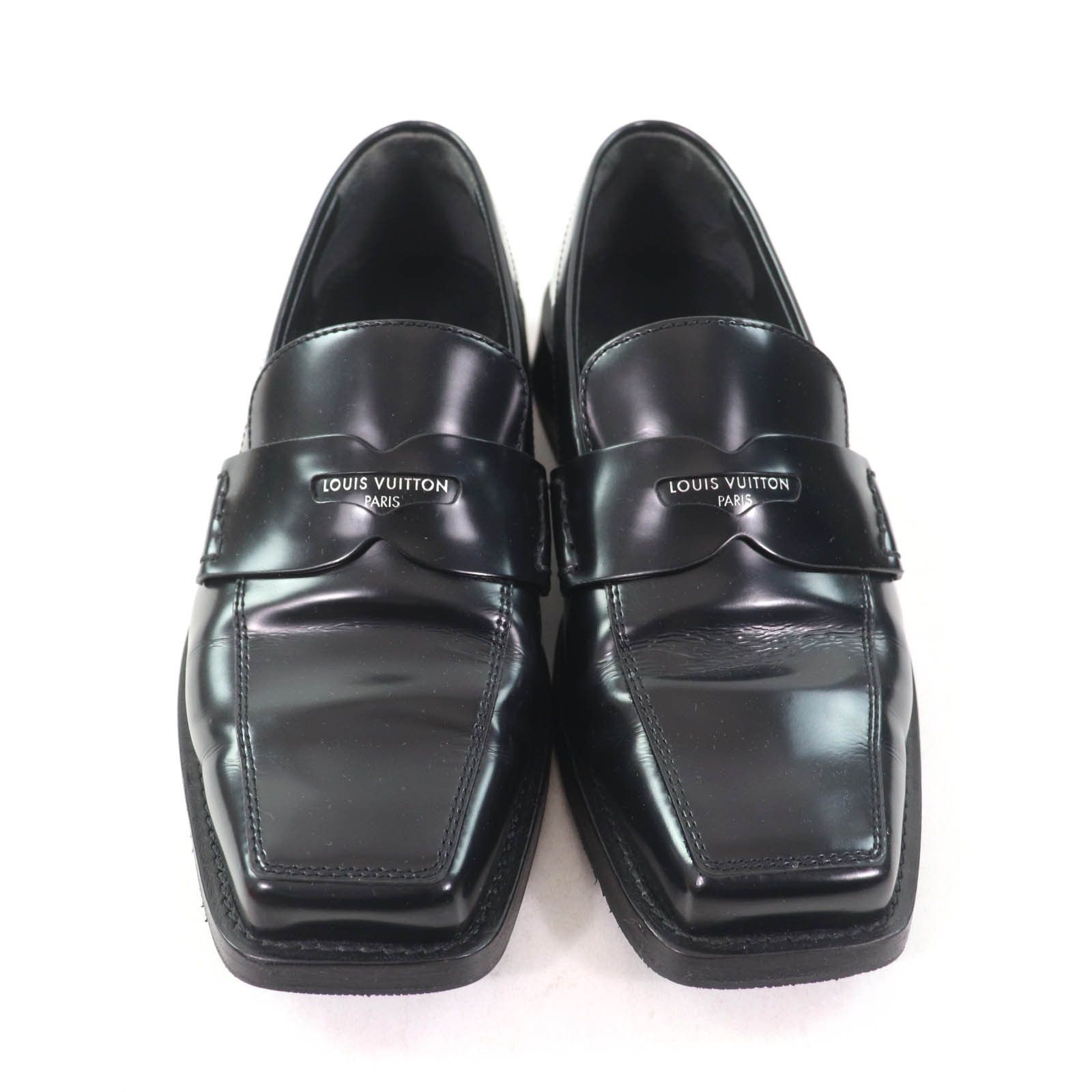 Louis Vuitton Louis Vuitton Louis Vuitton Square toe leather loafers Leather Shoes DUTY FREE for USA Size ONE SIZE - 4 Thumbnail