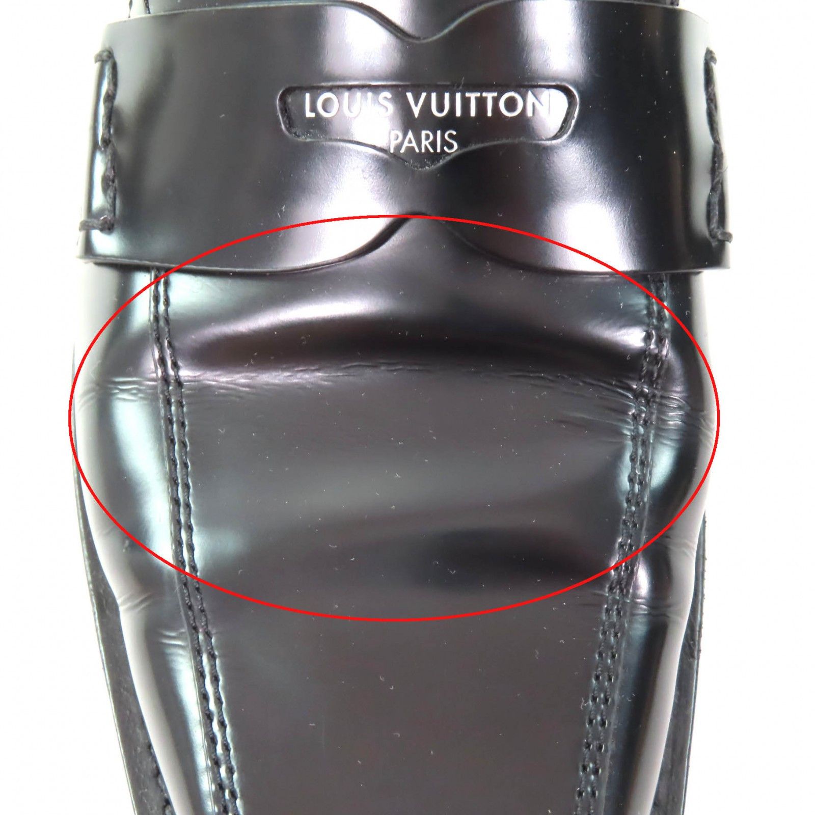 Louis Vuitton Louis Vuitton Louis Vuitton Square toe leather loafers Leather Shoes DUTY FREE for USA Size ONE SIZE - 13 Thumbnail