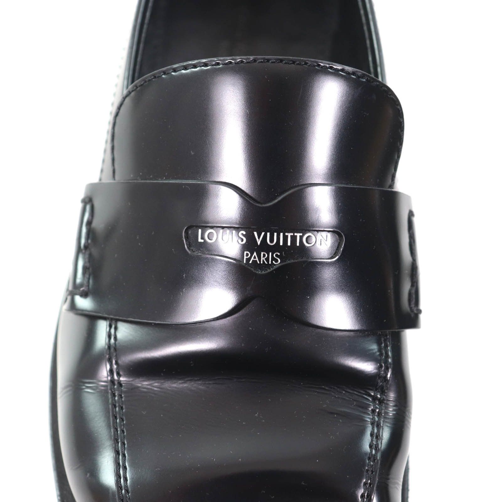 Louis Vuitton Louis Vuitton Louis Vuitton Square toe leather loafers Leather Shoes DUTY FREE for USA Size ONE SIZE - 9 Thumbnail