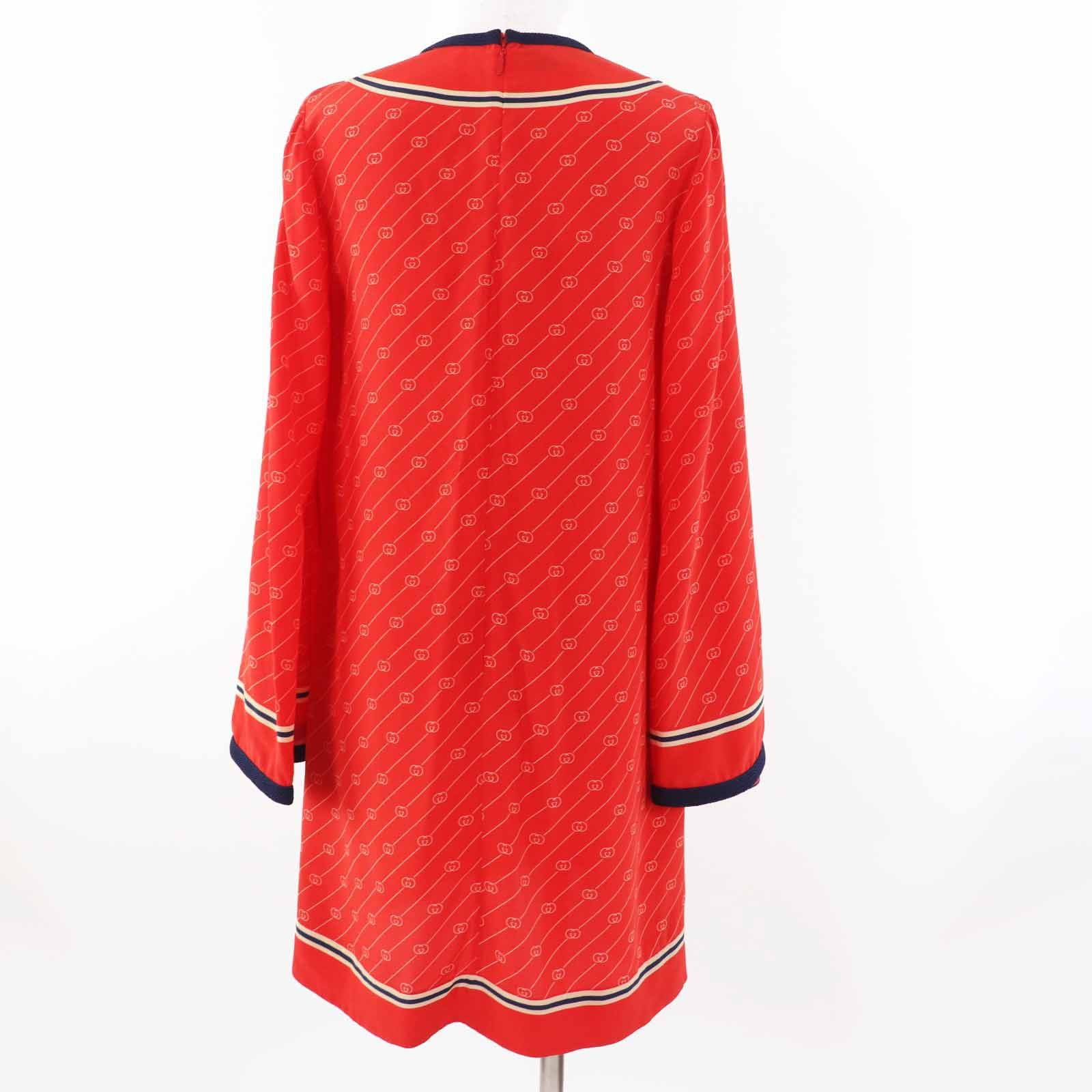 Gucci Gucci Gucci GG diagonal silk tunic Others Tops 661958 Size ONE SIZE - 4 Thumbnail