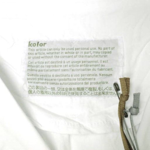 Other Other kolor Gather Open Collar Shirt Cotton Shirt Cotton Tops 24SCM-B05112 Size ONE SIZE - 5 Thumbnail