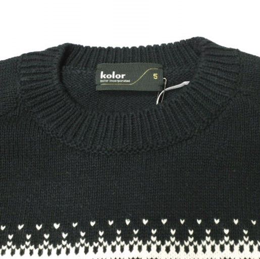 Other Other kolor 24SCM-N02302 Cotton Nylon Short Sleeve Knit Cotton Tops 24SCM-N02302 DUTY FREE for USA Size ONE SIZE - 6 Thumbnail
