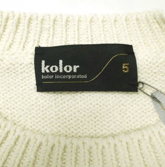 Other Other kolor 24SCM-N02302 Knit Short Sleeve Top Cotton Blend Top Cotton Tops 24SCM-N02302 DUTY FREE for USA Size ONE SIZE - 5 Thumbnail