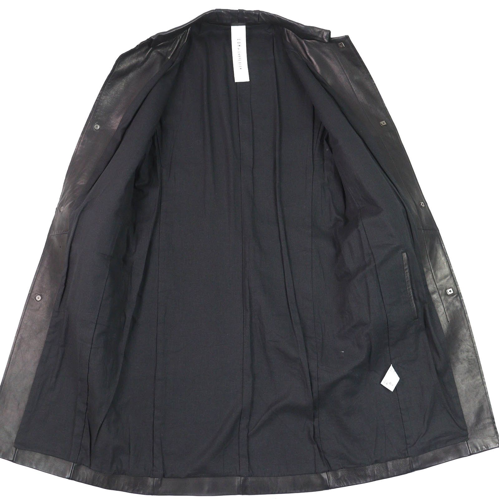 Other Other CDM BY CARPEDIEM Lambskin Coat Leather Outerwear Size ONE SIZE - 3 Thumbnail