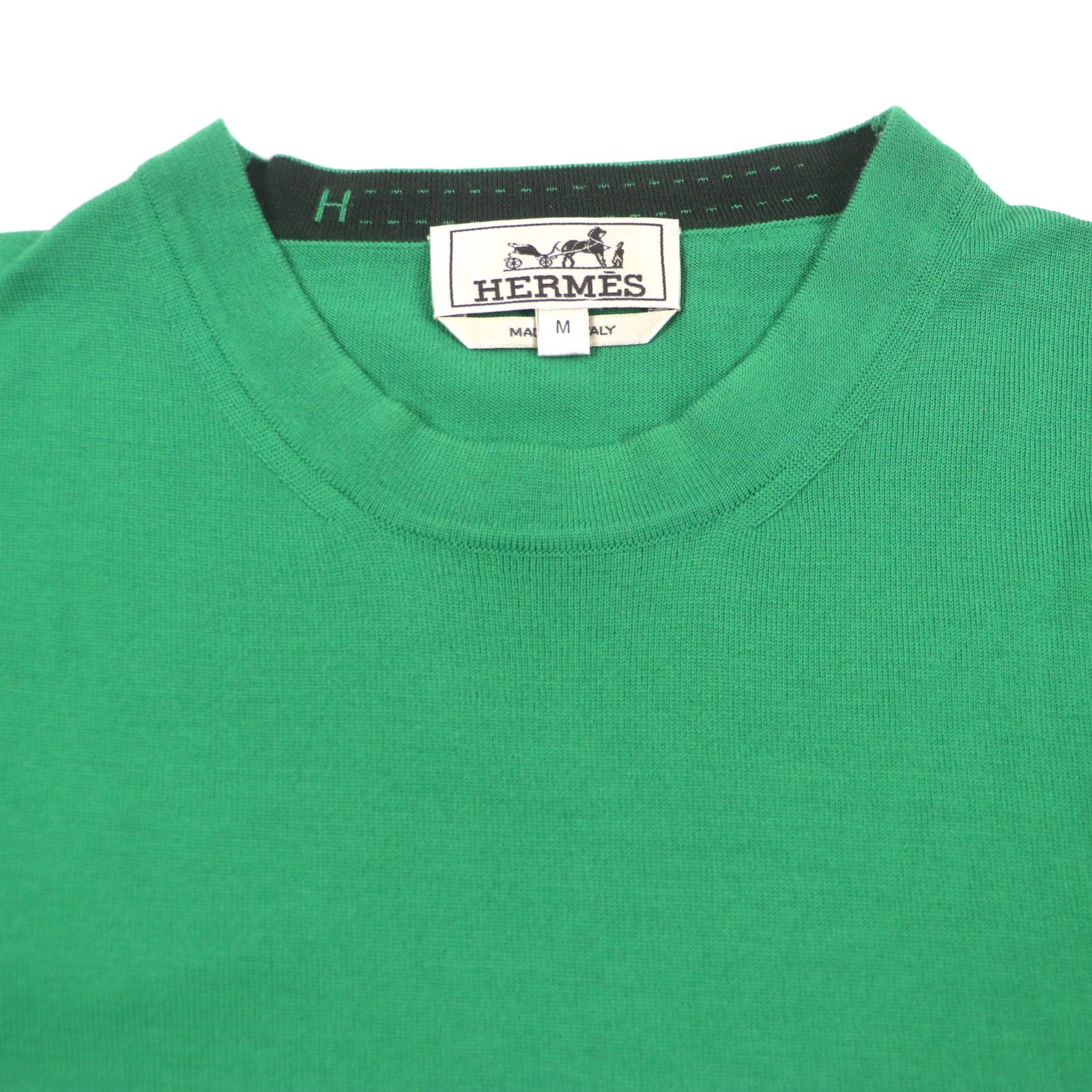 Hermes Hermes Hermes H embroidery Wool Knit Others Tops Size ONE SIZE - 2 Thumbnail