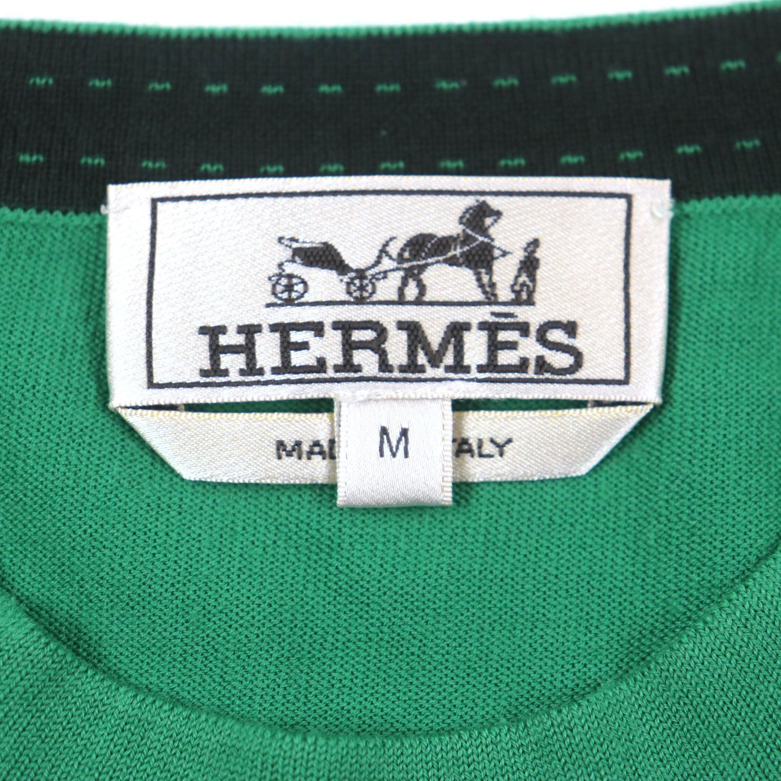 Hermes Hermes Hermes H embroidery Wool Knit Others Tops Size ONE SIZE - 5 Thumbnail