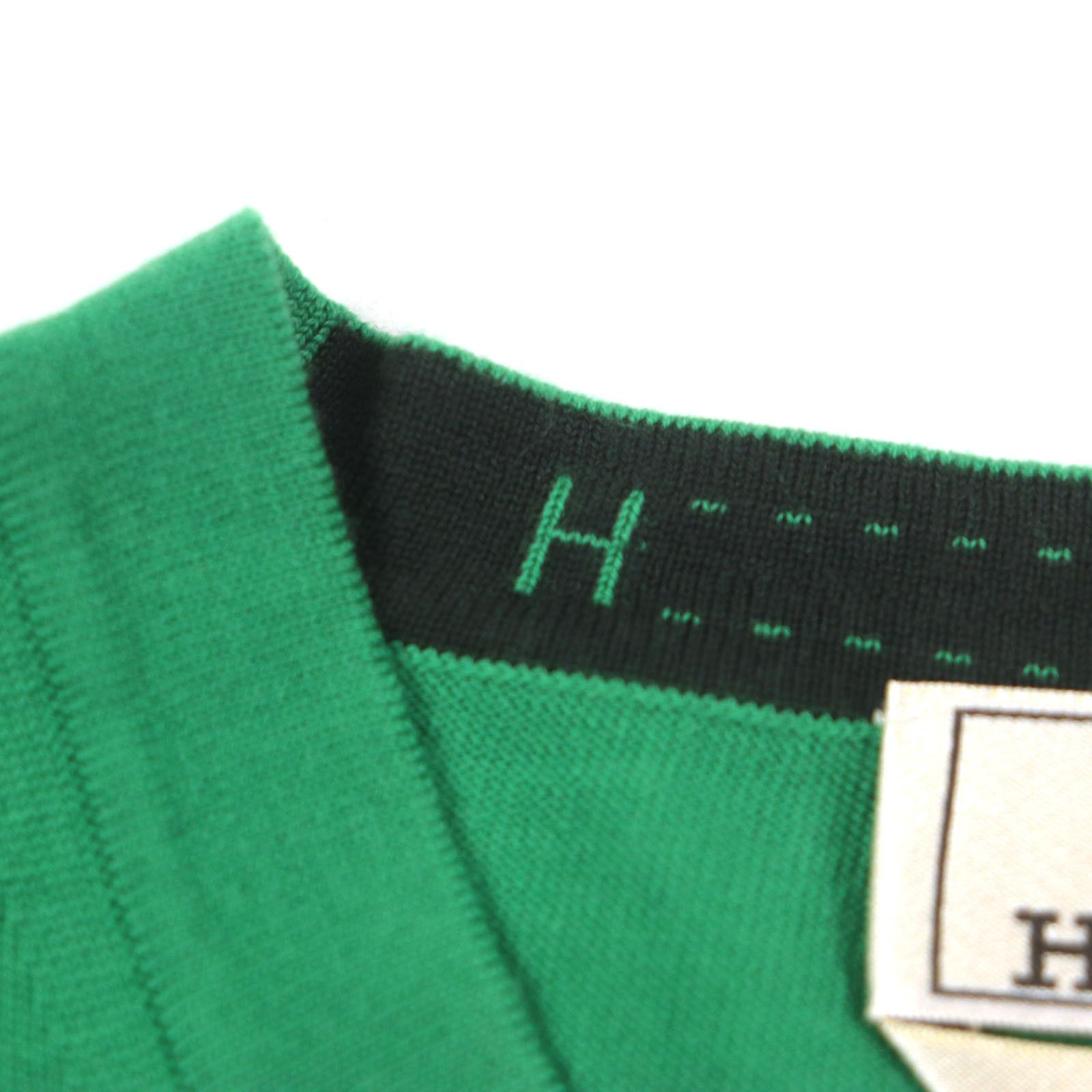 Hermes Hermes Hermes H embroidery Wool Knit Others Tops Size ONE SIZE - 4 Thumbnail
