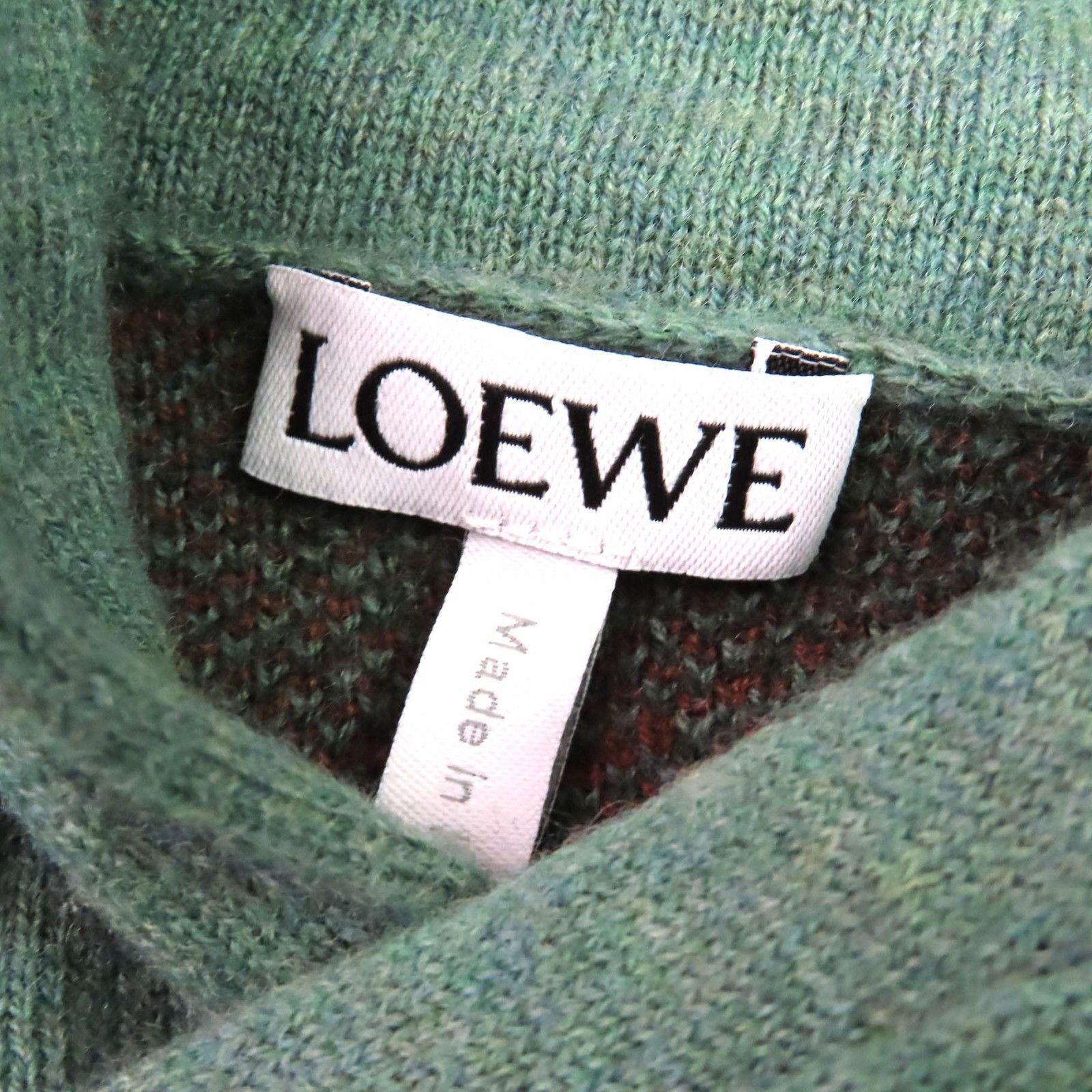 Loewe Loewe Loewe Parker William De Morgan Frog Wool Knit Cotton Tops H3109150SM Size ONE SIZE - 4 Thumbnail