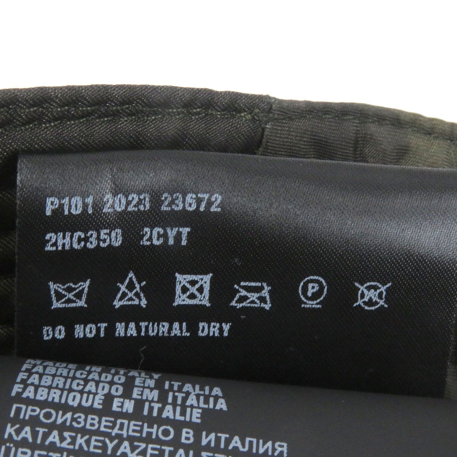 Prada Prada Prada Triangle Logo Bucket Hat Nylon Bucket Hat Others Hats 2HC350 Size ONE SIZE - 7 Thumbnail