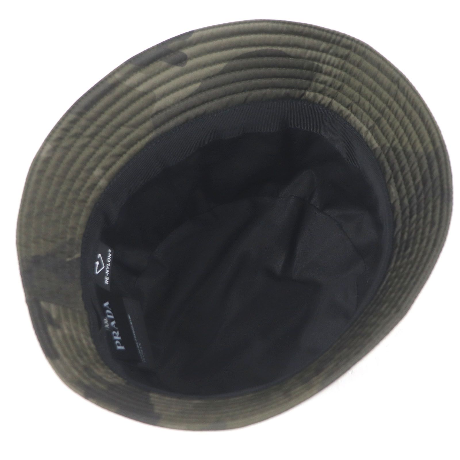 Prada Prada Prada Triangle Logo Bucket Hat Nylon Bucket Hat Others Hats 2HC350 Size ONE SIZE - 4 Thumbnail