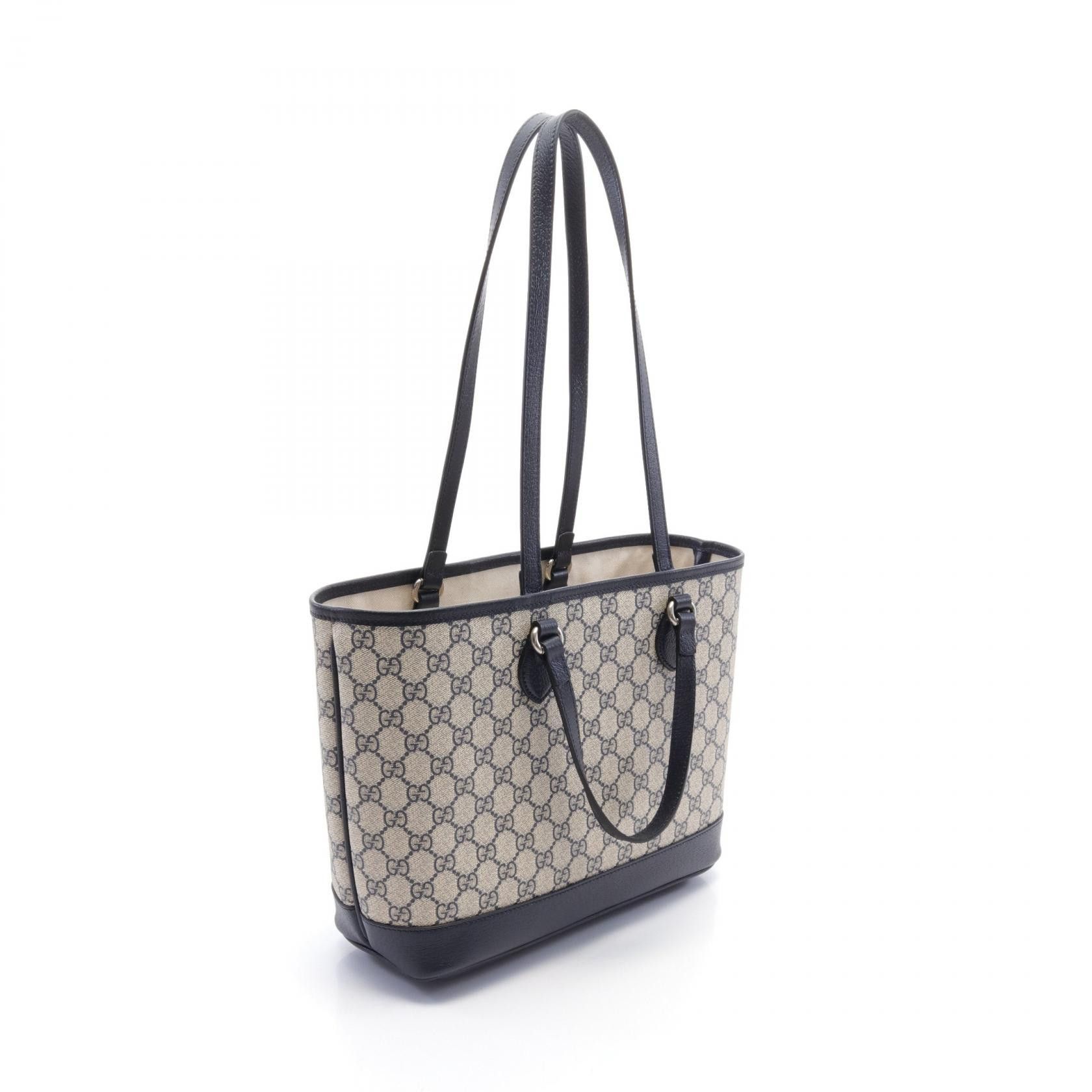 Gucci Gucci Gucci Ophidia GG Supreme Coated Canvas Tote Bag Canvas Tote Bag 765043K9GSN4075 Size ONE SIZE - 2 Thumbnail