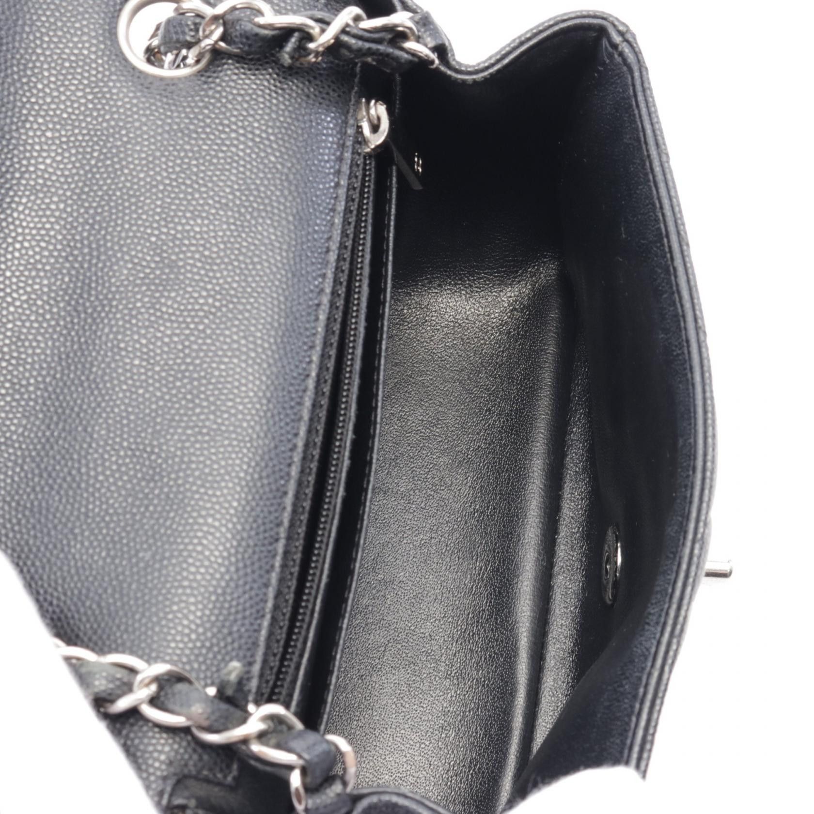 Chanel Chanel Mini Flap Bag Leather Shoulder Bag Leather Shoulder