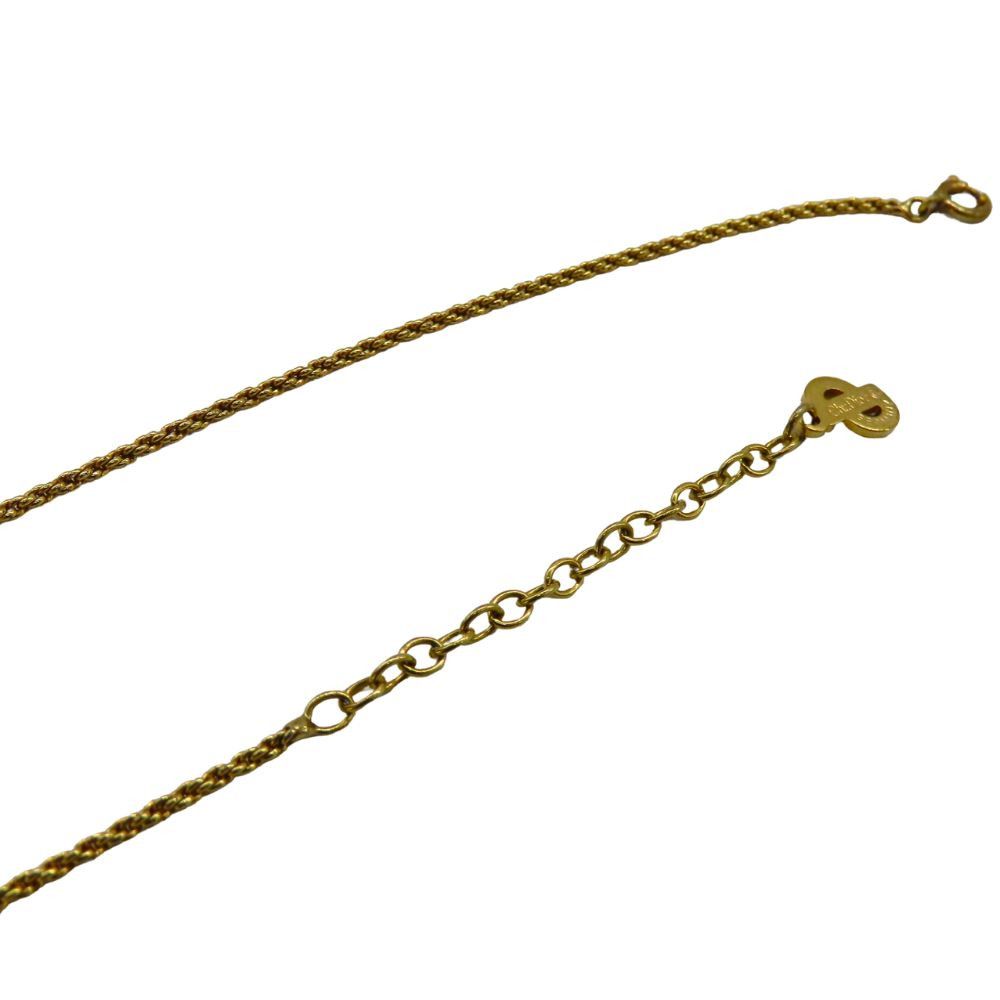 Dior Dior Christian Dior Logo Coin Necklace Metal Necklace Size ONE SIZE - 9 Thumbnail