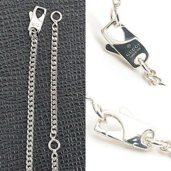 Gucci Gucci Gucci Interlocking G Ag925 Necklace Metal Necklace Size ONE SIZE - 10 Thumbnail