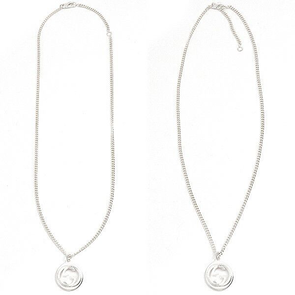 Gucci Gucci Gucci Interlocking G Ag925 Necklace Metal Necklace Size ONE SIZE - 5 Thumbnail