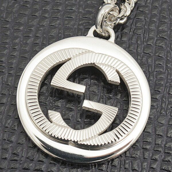 Gucci Gucci Gucci Interlocking G Ag925 Necklace Metal Necklace Size ONE SIZE - 2 Thumbnail