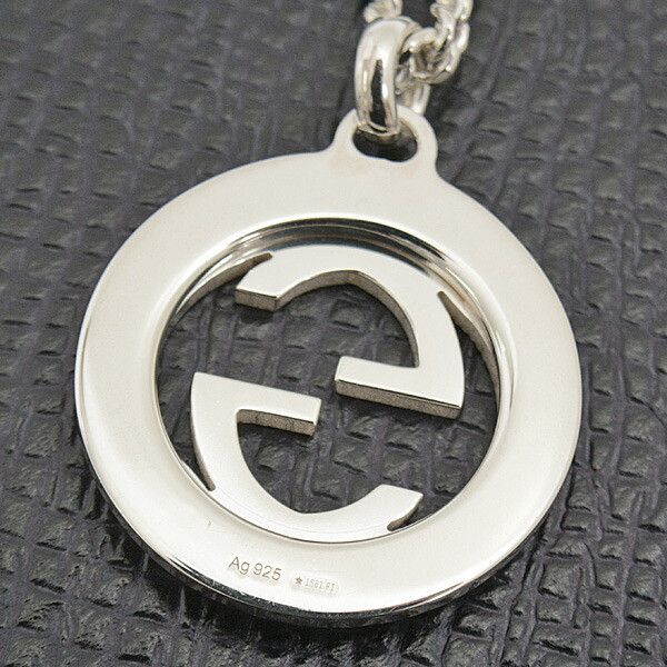 Gucci Gucci Gucci Interlocking G Ag925 Necklace Metal Necklace Size ONE SIZE - 3 Thumbnail