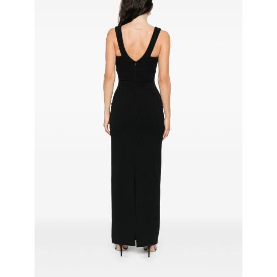 Solace London SOLACE LONDON Women Dresses OS44044 BLACK Size XS / US 0-2 / IT 36-38 - 3 Thumbnail