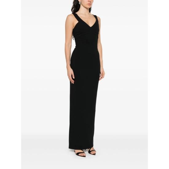 Solace London SOLACE LONDON Women Dresses OS44044 BLACK Size M / US 6-8 / IT 42-44 - 4 Thumbnail