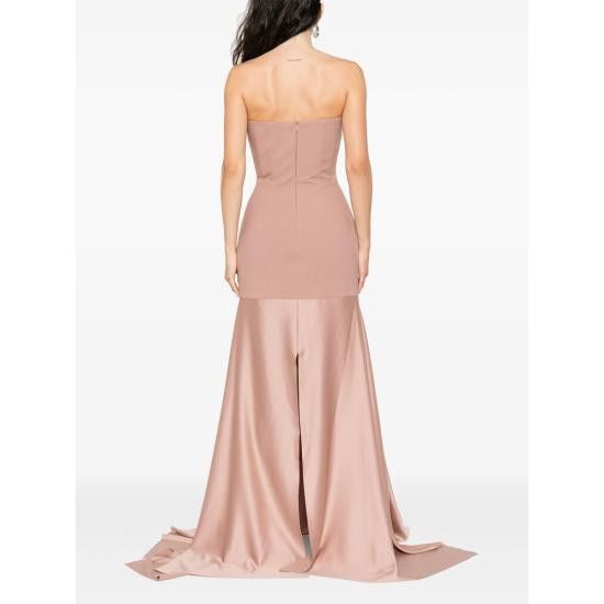Solace London SOLACE LONDON Women Dresses OS40024 COCOA PINK Size M / US 6-8 / IT 42-44 - 4 Thumbnail