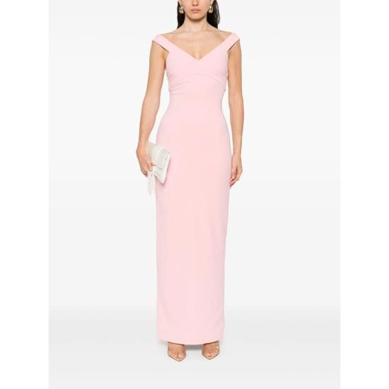 Solace London SOLACE LONDON Women Dresses OS44044 POPIN PINK Size S / US 4 / IT 40 - 5 Thumbnail