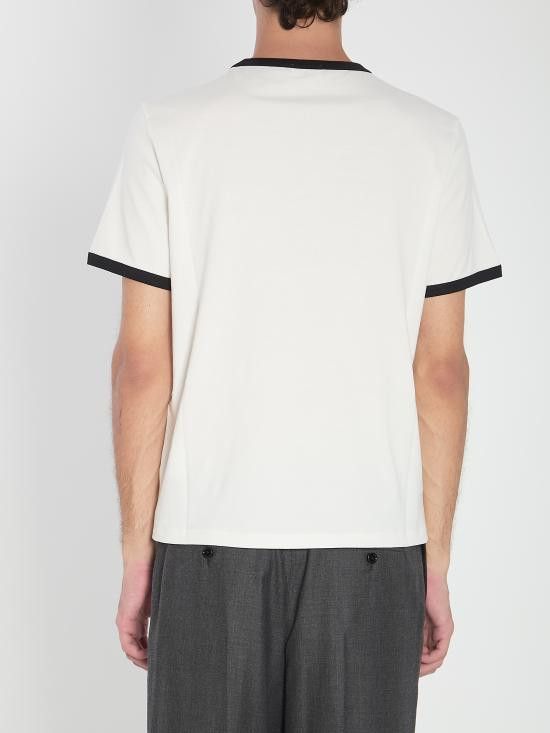 Celine CELINE Men T-Shirts RX0AV671Q WHITE Size US S / EU 44-46 / 1 - 4 Thumbnail
