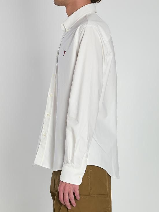 AMI AMI Men Long Tops BFUSH063 WHITE Size US M / EU 48-50 / 2 - 3 Thumbnail