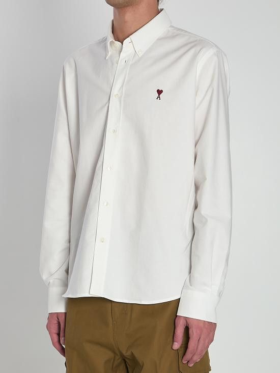 AMI AMI Men Long Tops BFUSH063 WHITE Size US S / EU 44-46 / 1 - 2 Thumbnail