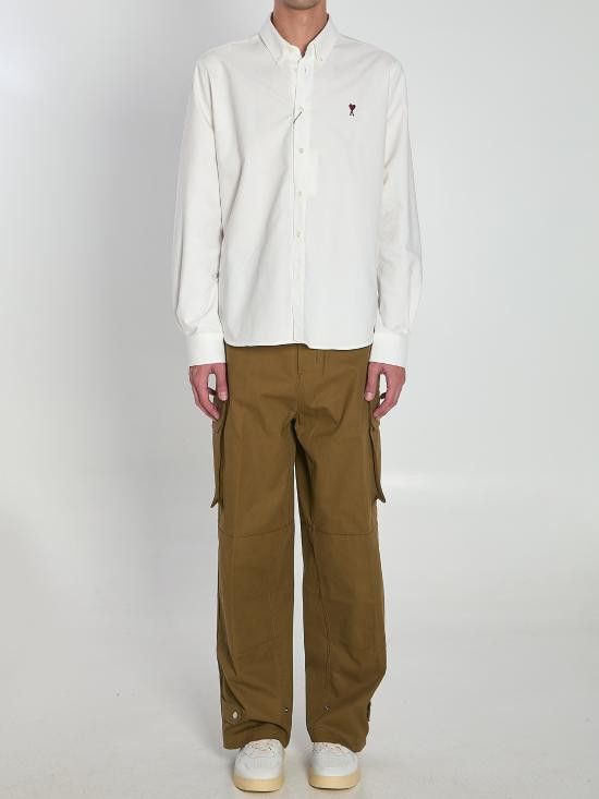 AMI AMI Men Long Tops BFUSH063 WHITE Size US S / EU 44-46 / 1 - 5 Thumbnail
