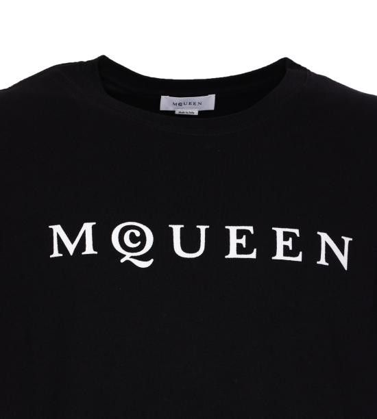 Alexander McQueen ALEXANDER MCQUEEN Men T-Shirts 828420 QTADD0520 Black Size US XL / EU 56 / 4 - 4 Thumbnail