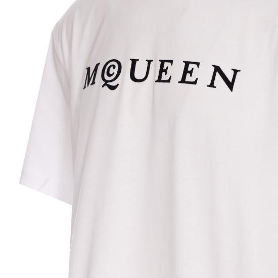 Alexander McQueen ALEXANDER MCQUEEN Men T-Shirts 828420 QTADD0909 White Size US XL / EU 56 / 4 - 3 Thumbnail