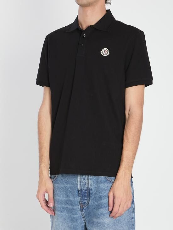 Moncler MONCLER Men Polo Shirts K20918A00014 BLACK Size US M / EU 48-50 / 2 - 2 Thumbnail