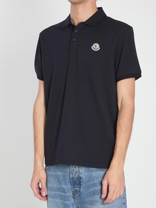 Moncler MONCLER Men Polo Shirts K20918A00014 BLUE Size US L / EU 52-54 / 3 - 2 Thumbnail