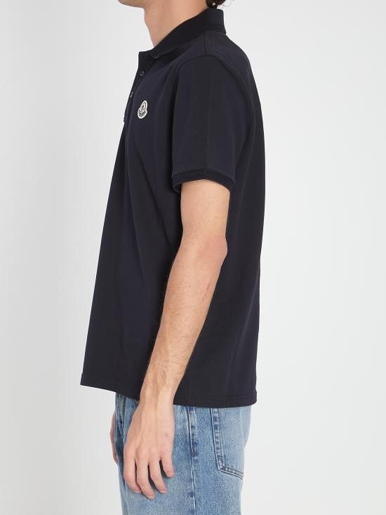 Moncler MONCLER Men Polo Shirts K20918A00014 BLUE Size US XL / EU 56 / 4 - 3 Thumbnail