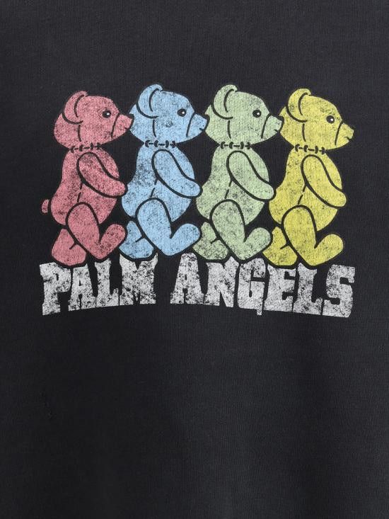 Palm Angels PALM ANGELS Men Sweater PMBA026S25FLE004 1084 BLACK Size US S / EU 44-46 / 1 - 3 Thumbnail