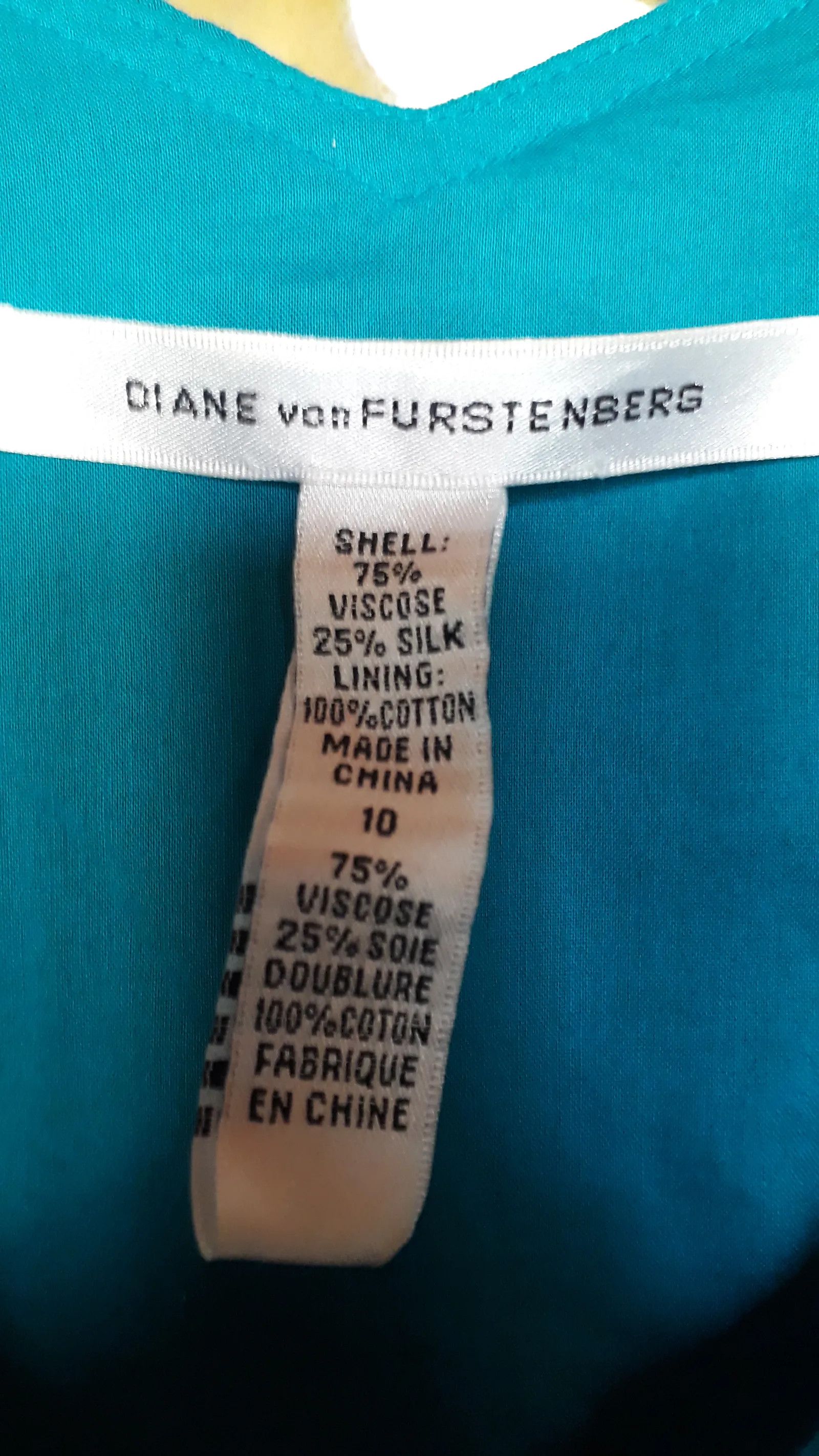 Diane von Furstenberg Diane von Furstenberg Nicole Dress Size M / US 6-8 / IT 42-44 - 2 Thumbnail
