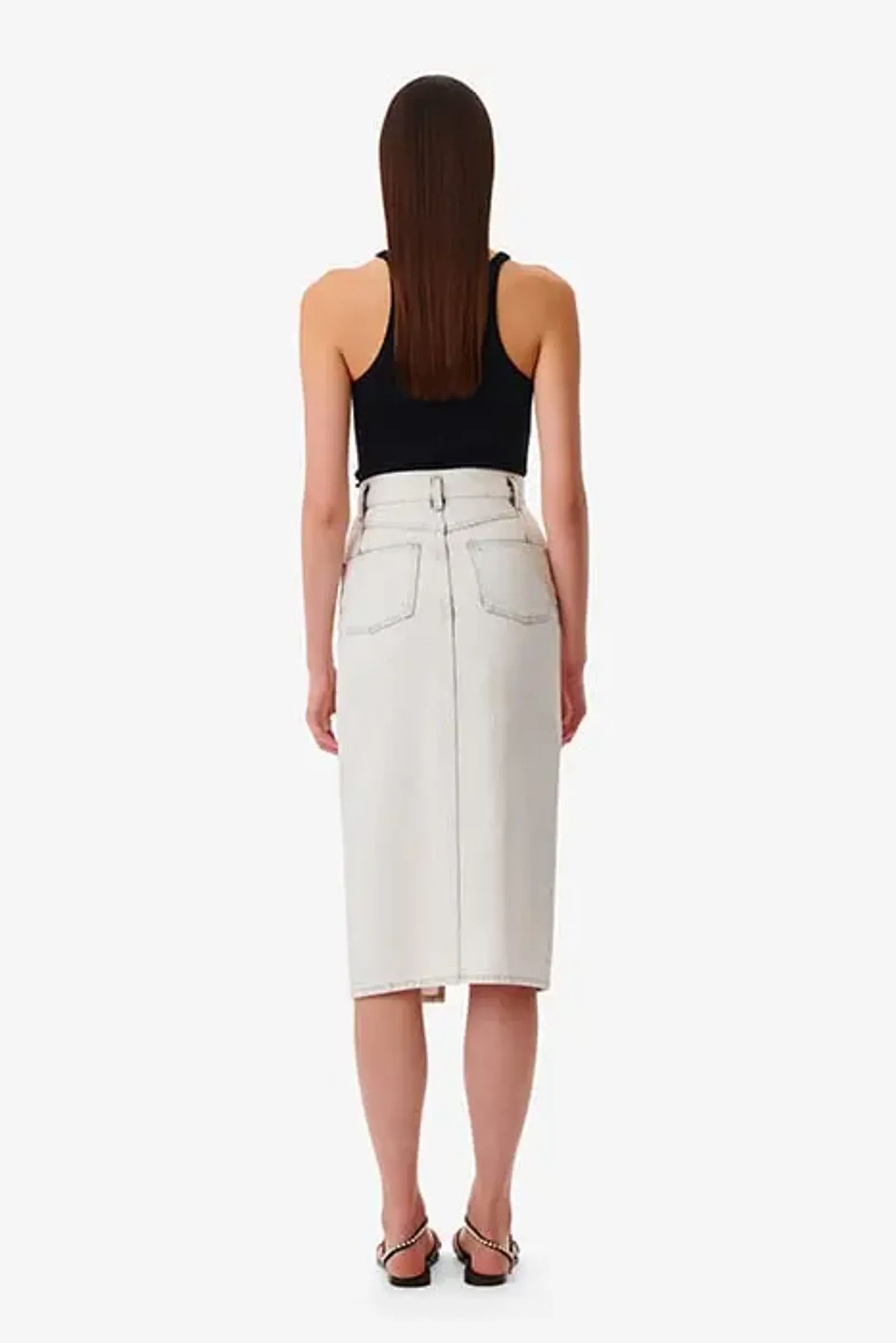 Iro IRO Milita Denim skirt Skirt Size 27" / US 4 / IT 40 - 4 Thumbnail