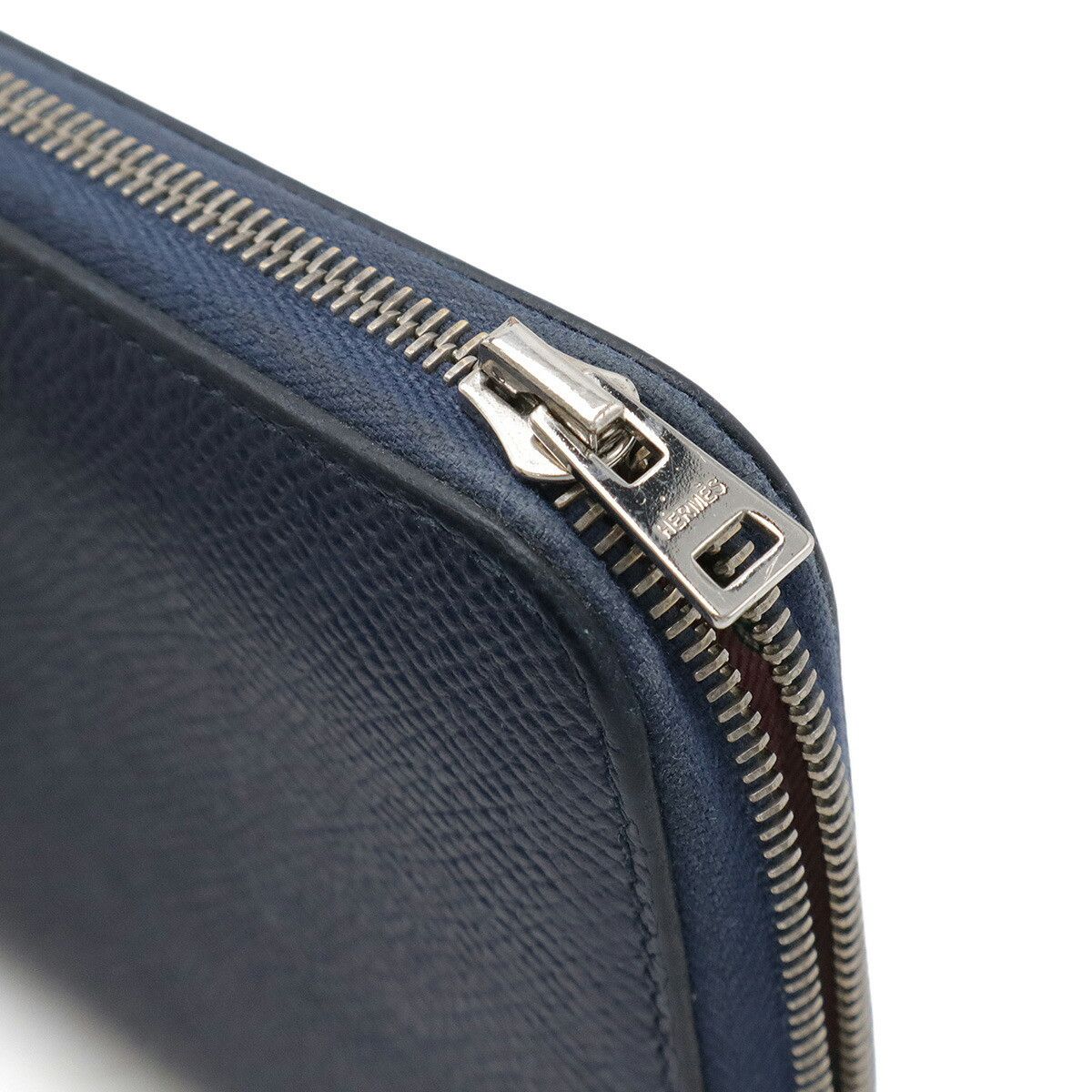 Hermes Hermes Hermes Azap Long Silk In Vau Epsom Long Wallet Leather Long Wallet Stamp C (2018) Size ONE SIZE - 4 Thumbnail