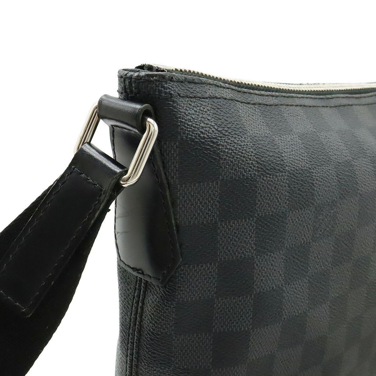 Louis Vuitton Louis Vuitton Louis Vuitton Mick PM Damier Graphite Shoulder Bag Canvas Shoulder Bag N41211 DUTY FREE for USA Size ONE SIZE - 4 Thumbnail