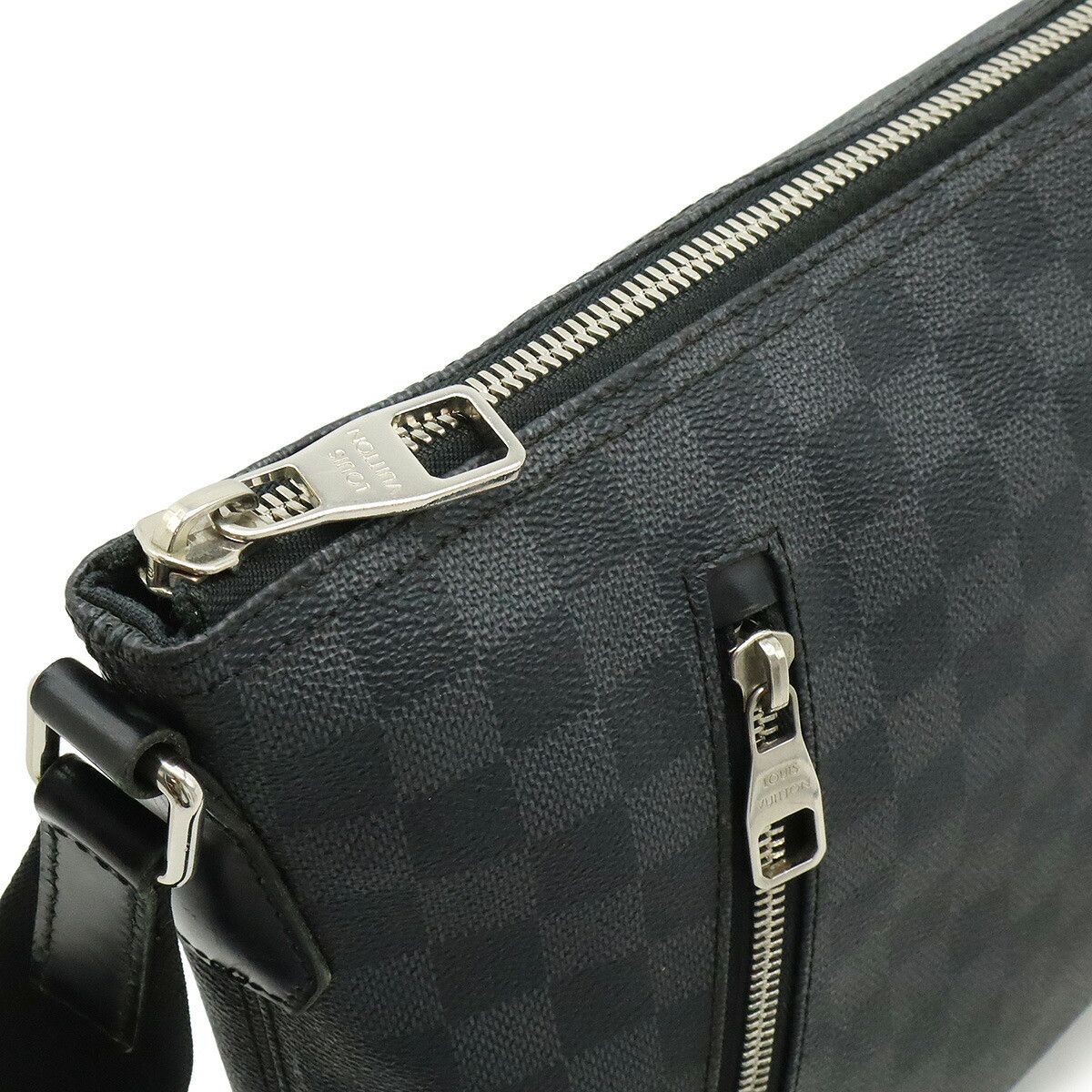 Louis Vuitton Louis Vuitton Louis Vuitton Mick PM Damier Graphite Shoulder Bag Canvas Shoulder Bag N41211 DUTY FREE for USA Size ONE SIZE - 6 Thumbnail