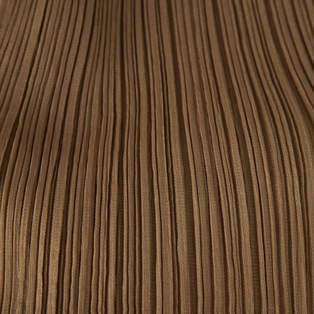 Issey Miyake Pleats Please Brown Straight Trousers Size 30" / US 8 / IT 44 - 3 Thumbnail