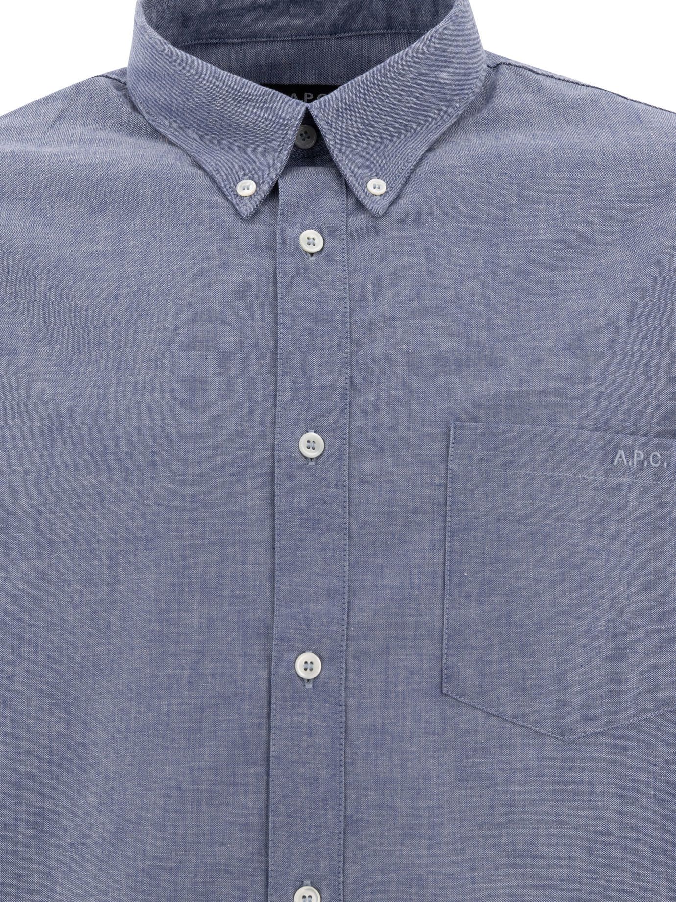 A.P.C. Edouard Brodé Shirt Size US S / EU 44-46 / 1 - 3 Thumbnail