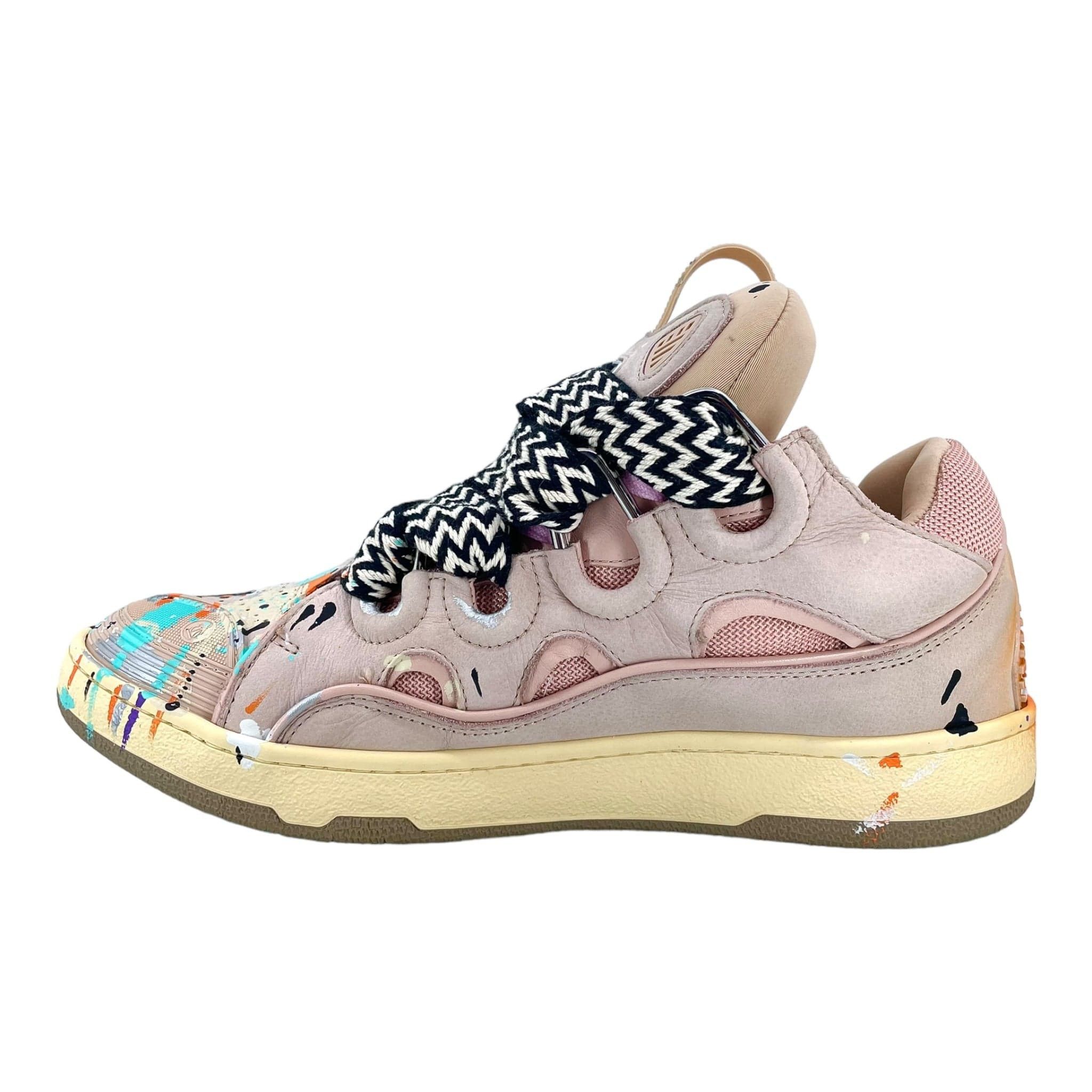 Leather Curb Gallery Dept. Pale Pink Multi