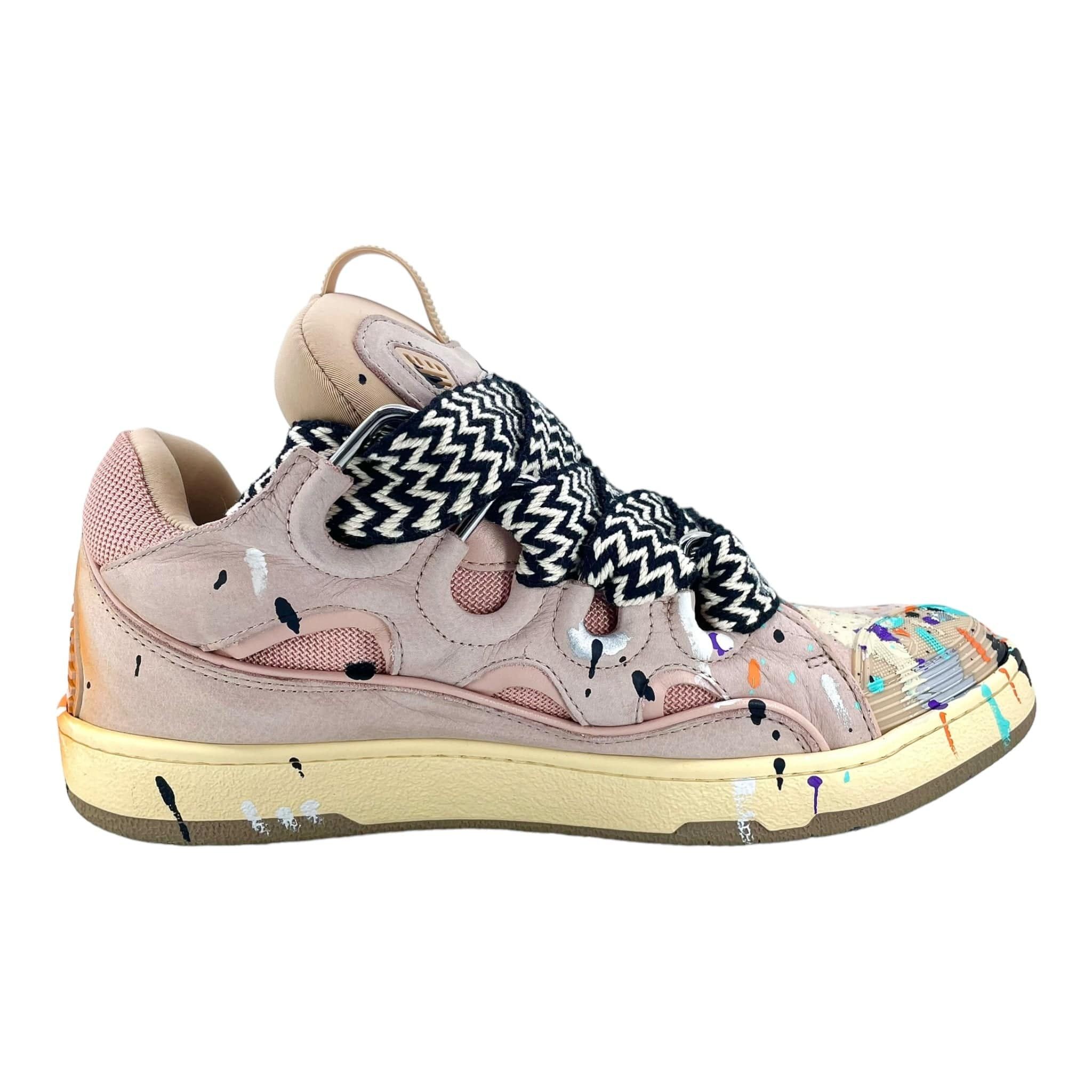 Leather Curb Gallery Dept. Pale Pink Multi