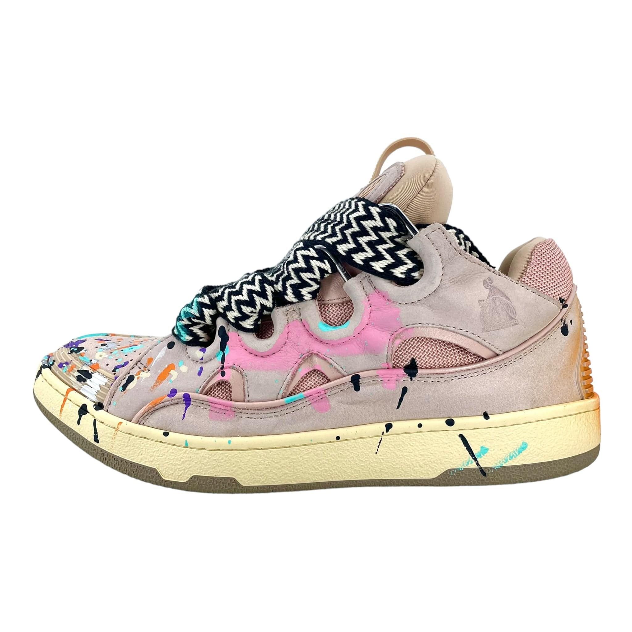 Leather Curb Gallery Dept. Pale Pink Multi